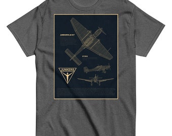 Klassisches WW2 Luftfahrt Junkers Ju 87 Stuka T-Shirt