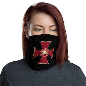Crusader Standard Knights Templar Neck Gaiter