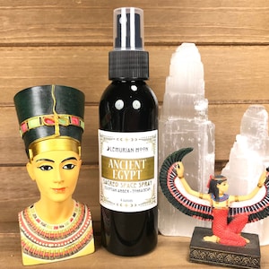 Ancient Egypt Sacred Spay Spray, Room Spray, Egyptian Amber, Sandalwood, Tonka Bean, Meditation, Altars, Wicca