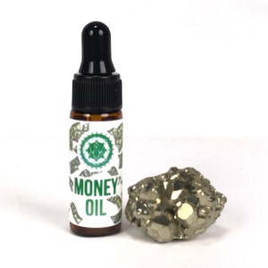 Money Anointing Oil - Candle Magic Blessing Oil, Candle Dressing, Sacred Oil, Patchouli, Bergamot, Ginger, Cinnamon, Wicca, Wiccan