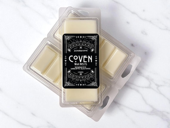 Your Choice of Scent, Black Label Wax Melt Snap Bars, Witchy, Spells, Rituals, Halloween, Soy Wax Melts