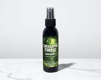 Enchanted Forest Room Spray, Cypress, Fir, Bayberry, Meditation, Spells, Altars, Wicca, Rituals