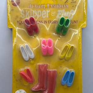 Vintage Junior Pak Shoes for Skipper & Fluff NOS