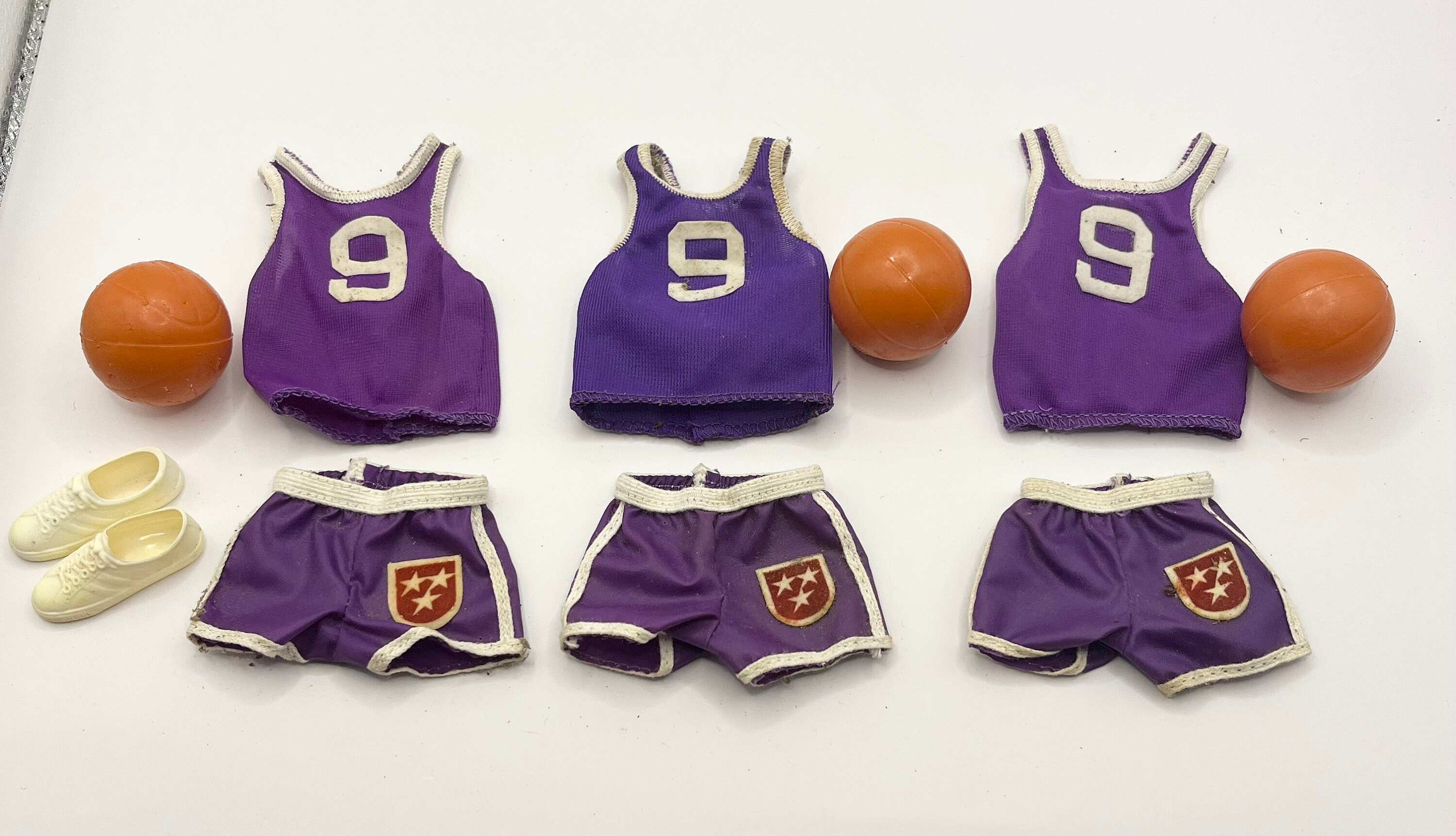 Lot Vintage Big Jim Mattel – Vêtements Et Accessoires – Poupée Figurine Collection