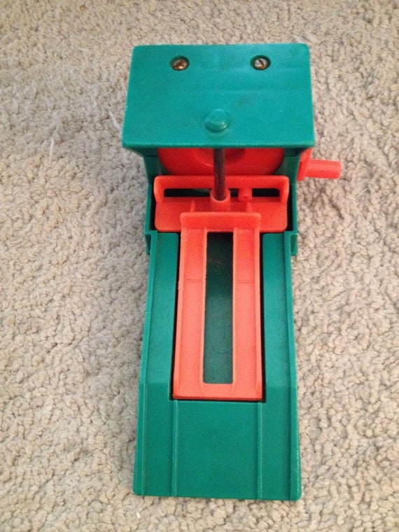 Vintage Fisher Price Little People Garage Parking Car Lift Guc Etsy