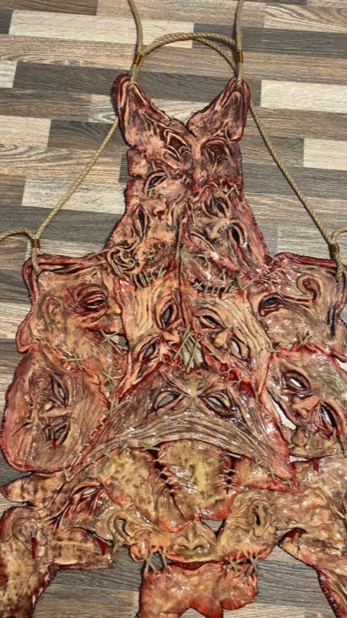 Human Face Silicone Apron Texas Chainsaw Massacre | Etsy