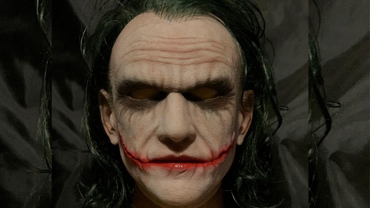 Joker Silicone mask the dark knight DC comics Etsy