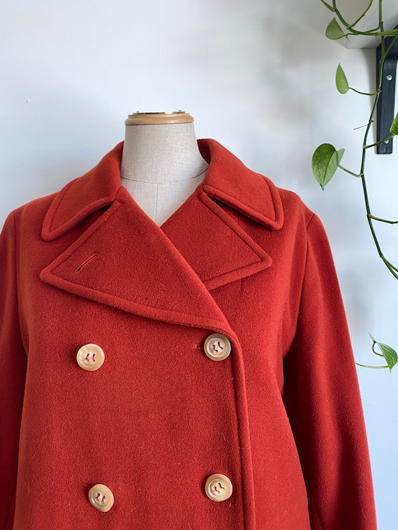 Virgin wool cashmere winter coat
