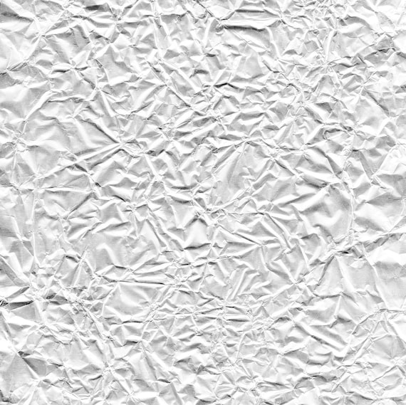 Textured Background Crumpled White Craft Paper, Crumpled