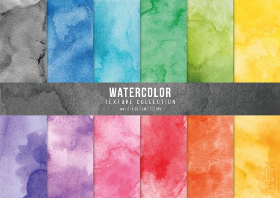 Watercolor Texture Background Aquarelle Digital Paper Etsy Watercolor Texture Background Aquarelle Digital Paper Etsy