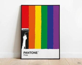 POSTER Pride. Rainbow. Unity. Black Lives Matter. SET of 5 Posters