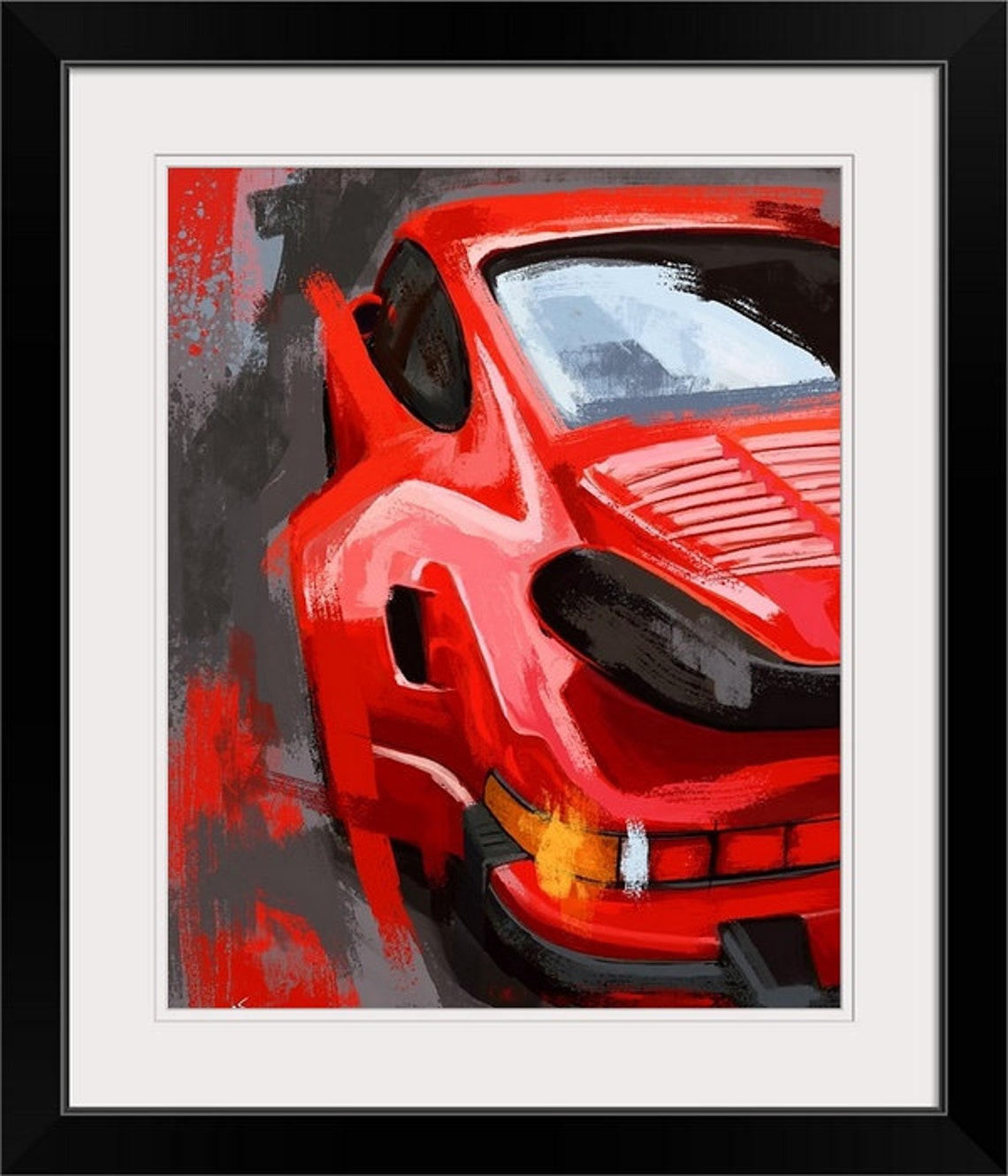 Порше 911 арт