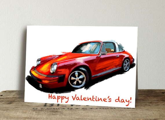 Porsche Birthday Card Personnalisez Votre Carte Carte Saint Etsy Canada