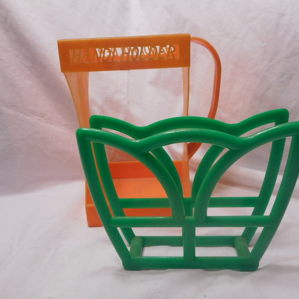 Vintage Plastic Kitchen Gagets, Vintage Milk Holder, Vintage John Mack & son Napkin Holder, Fiesta Colors Kitchen Ware o