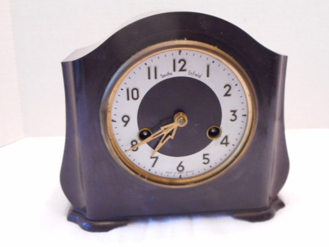 Vintage Smithenfield Clock British Made Etsy