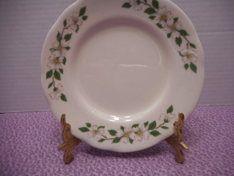 Vintage Restaurant Saucer Buffalo China Dogwood Pattern Etsy