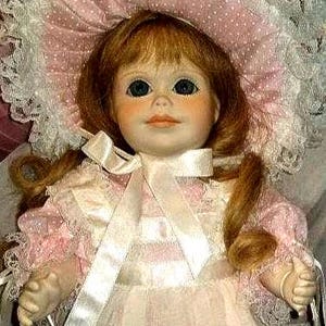 Happy Birthday Doll... Allison and Bear 80&#39;s Vintage Dolls by Jerri