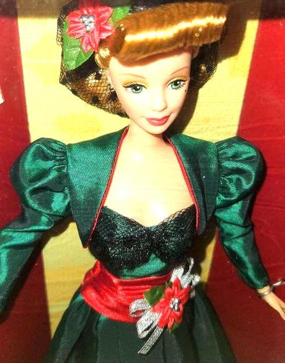 Special Edition Hallmark Holiday Sensation Barbie Holiday Homecoming  Collector Series 1998