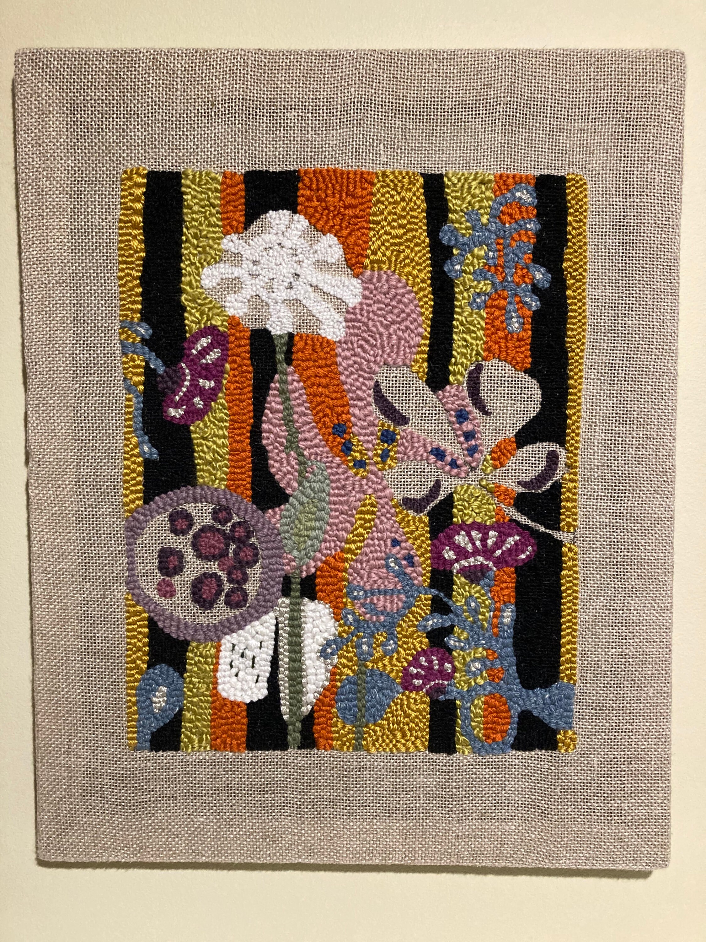 Punch Needle Wall Hanging Etsy