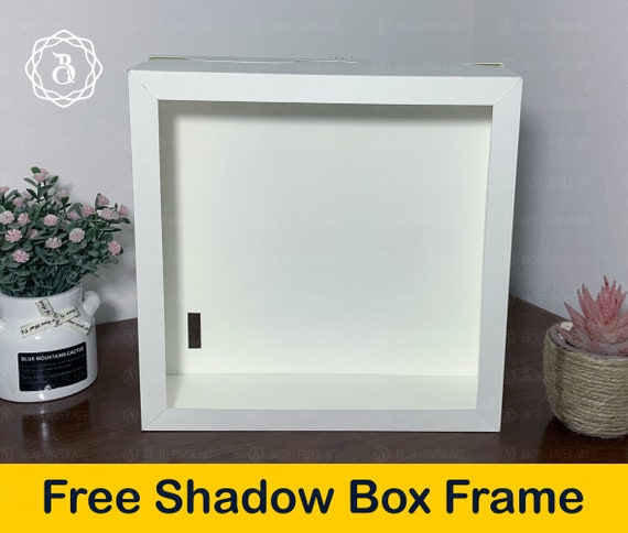 Beautiful Four Seasons Landscape Light Box Template, 3D Shadow Box SVG,  Paper Cutting Template, Light Box SVG Files (8x8in) - Bích Artist