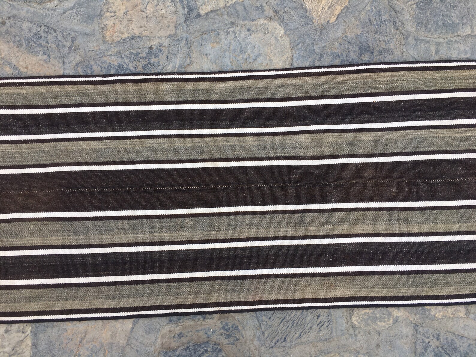 Mid Century Modern Runner Rug Vintage Runner Rug Farmhouse Etsy