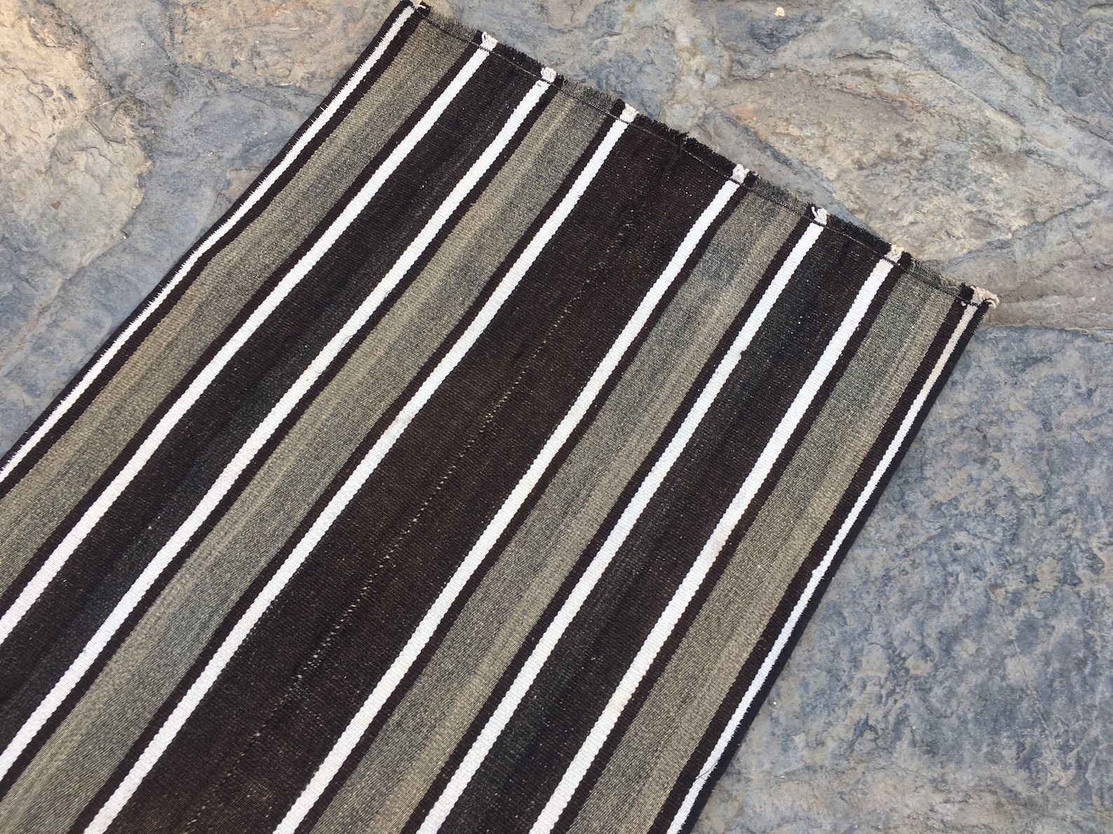 Mid Century Modern Runner Rug Vintage Runner Rug Farmhouse Etsy