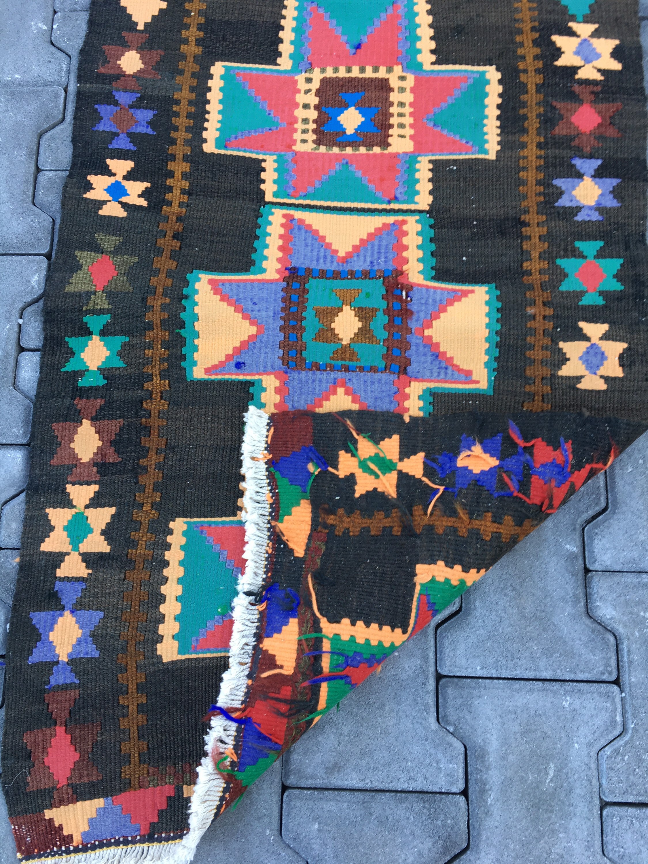 Door Mat Rug Colorful Small Rug Handmade Small Rug Small Etsy