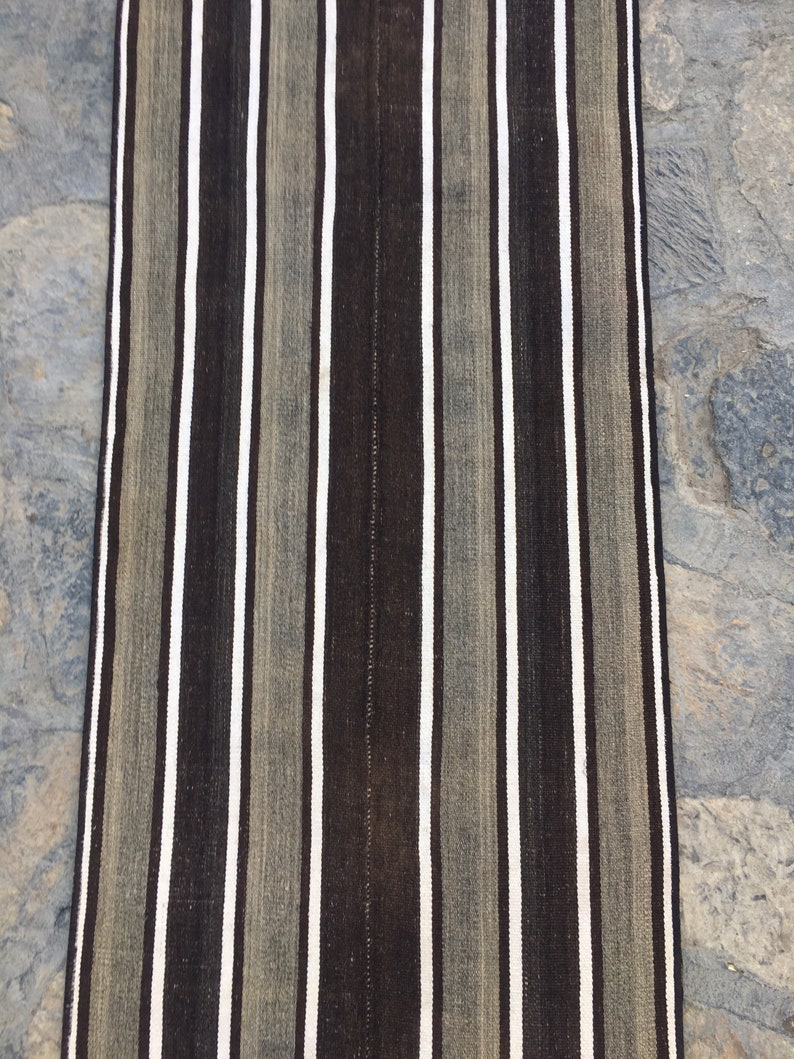 Mid Century Modern Runner Rug Vintage Runner Rug Farmhouse Etsy