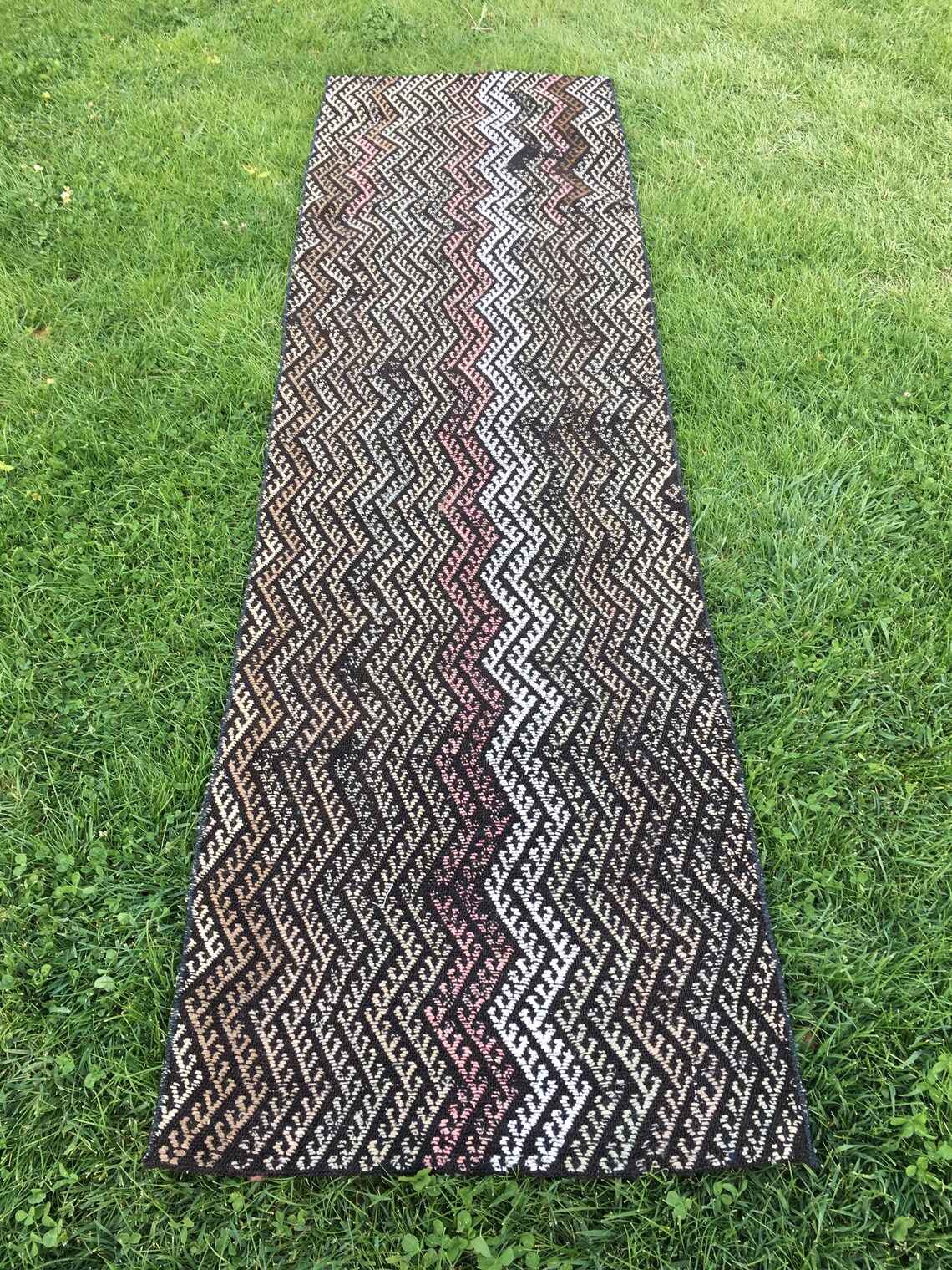 Vintage runner rug Embroidered runner rug handmade runner Etsy