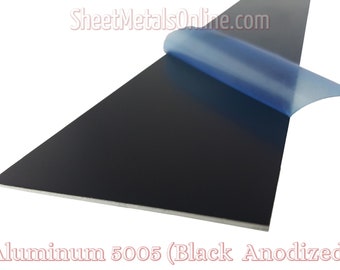 12X24 Black Outdoor UV/Stable.025 Anodized Aluminum Sheet Metal, 22 Gauge