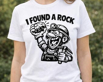 Ich habe einen Rock gefunden Rock Sammler SVG PNG PDF Digital Download