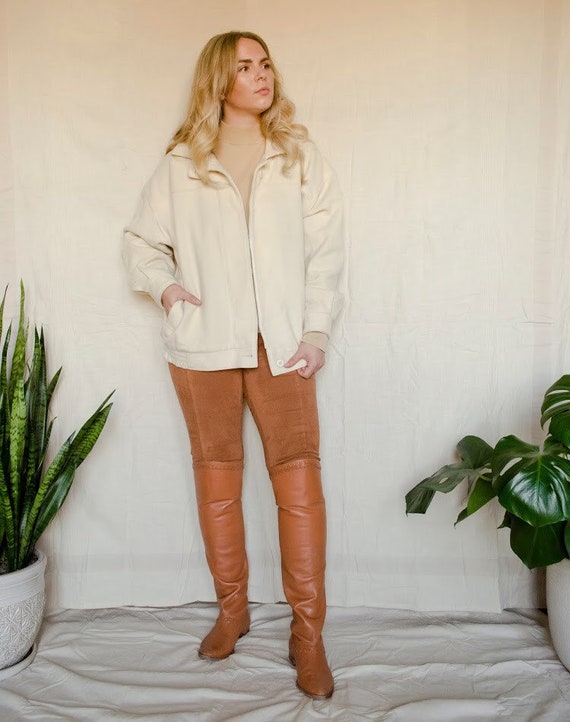 Vintage Wool Bomber Jacket 1980's Woolrich Woman I