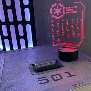 Luz del decodificador Aurebesh