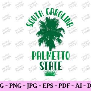 South carolina palmetto state, home sweet home, south carolina shirt, home state svg, patriotic svg, usa state svg, design file in 7 formats