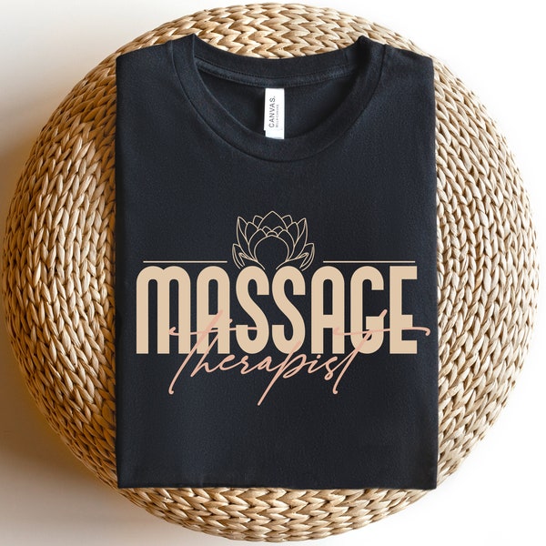 Massage Therapeut svg, Massage Therapeut Geschenk, Massage Shirt svg, Physiotherapie svg, Therapeut Shirt svg, digitales Design in 7 Formaten