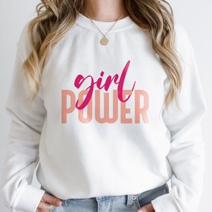 Mädchen Power svg, starke Frau svg, Frauen Empowerment svg, Boss Babe svg, Retro Girl Power svg, feministische svg, digitales Design in 7 Formaten