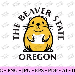 Oregon the beaver state, oregon shirt svg, patriotic svg, home sweet home, states america svg, trendy shirt svg, digital design in 7 formats