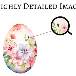 Watercolor Easter Eggs Clipart, Happy Easter Png, Easter Sublimation, Easter Designs, Commercial Use, Transparent Background, 70 Pngs Bundle