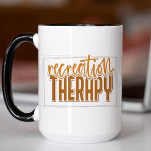 Recreation therapy svg, gift for therapist, therapy svg, physical therapy svg, therapist shirt svg, digital design in 7 different formats