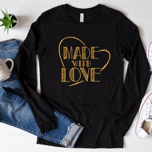 Made with love svg, Küche Zitate svg, Küchenwandkunst, geheime Zutat ist Liebe, Backen svg, Geschenk für Bäcker, digitales Design in 7 Formaten