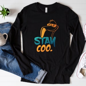 Stay coo svg, funny bird meme, bird lover gift, bird lover shirt svg, bird nerd gift, bird watching svg, digital design in 7 formats
