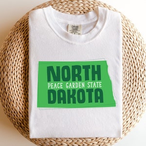 North Dakota Peace Garden State, USA svg, Heimatstaat svg, patriotische svg, home sweet home, digitales Design in 7 verschiedenen Formaten