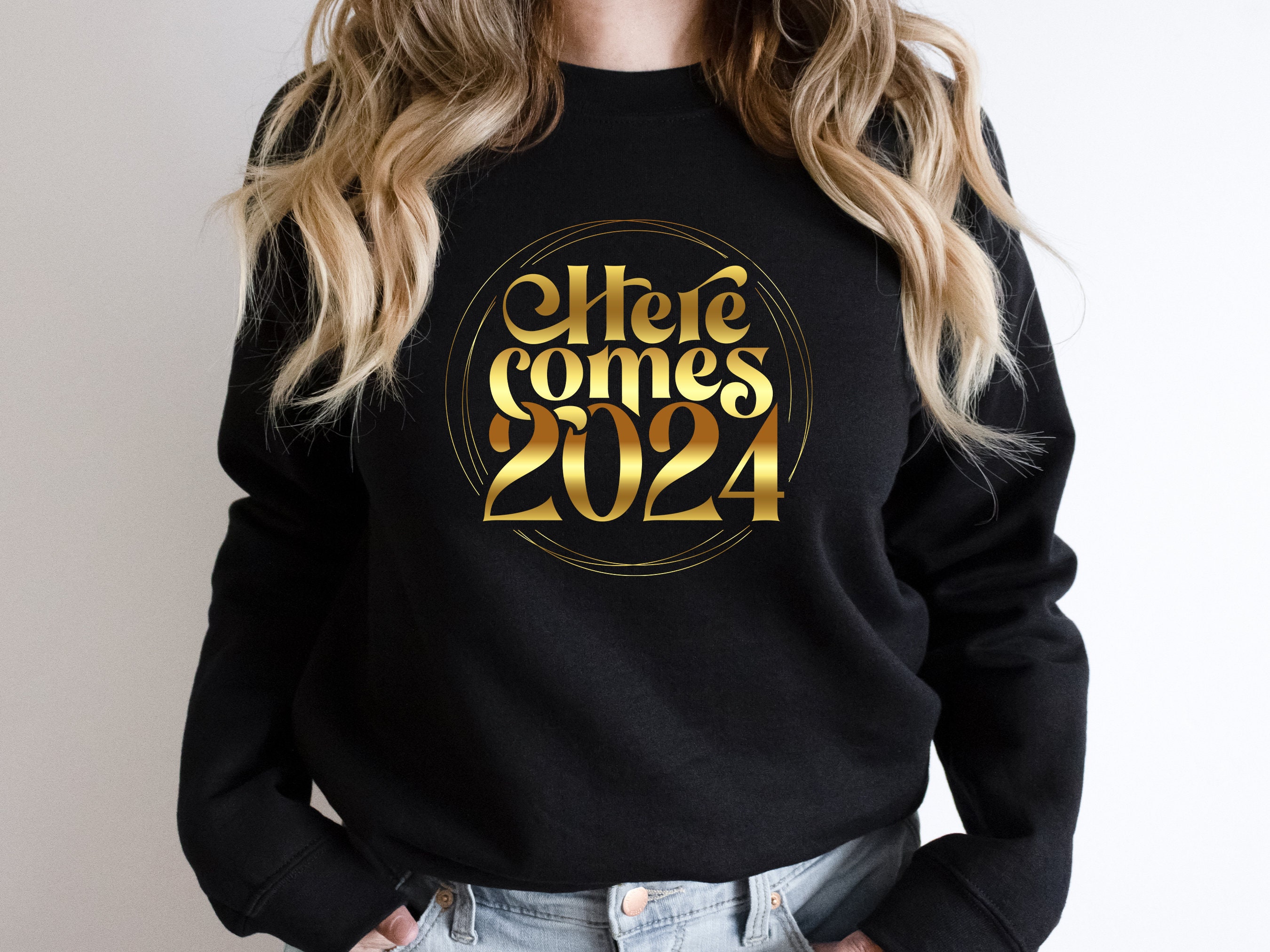 Here Comes 2024 Svg Hello 2024 Svg New Year 2024 Svg New Etsy México