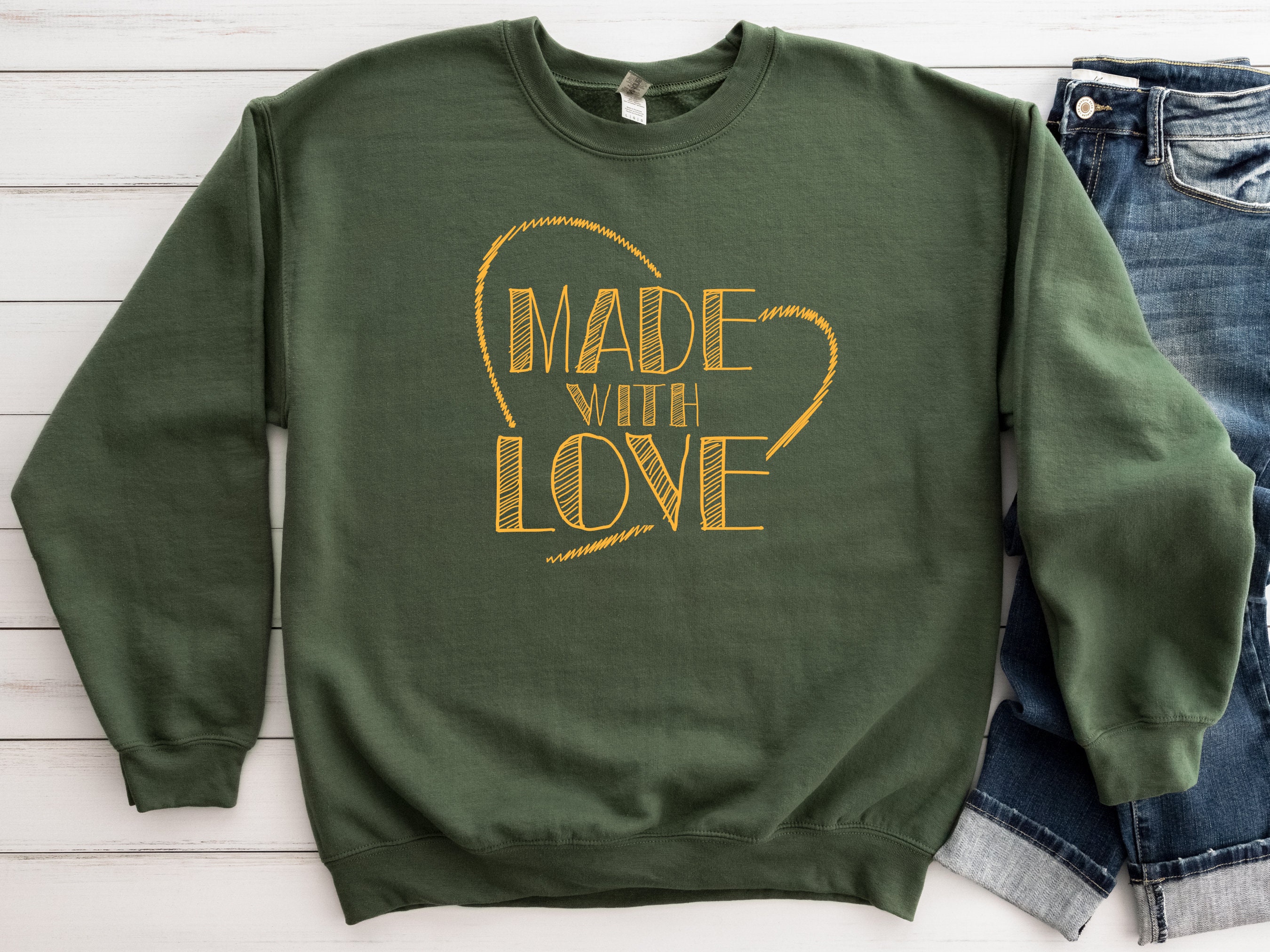 Made With Love Svg Kitchen Quotes Svg Kitchen Wall Art - Etsy
