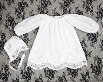 Mädchen Segen Kleid,Baby Taufkleid,Langarm Taufkleid,Baby Mädchen Taufe Kleid,Neugeborenen Spitze Taufkleid,Geburtstagskleid