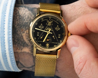 pulsar masonic watch