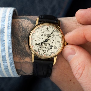 Gift watch, rare vintage unisex watch Pobeda "FRIENDSHIP" -  mens wrist vintage watch, mechanical watch, gift for men