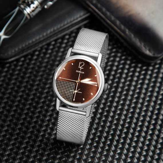 Unique gift for men, Wrist watch Pobeda 1980-1990… - image 3