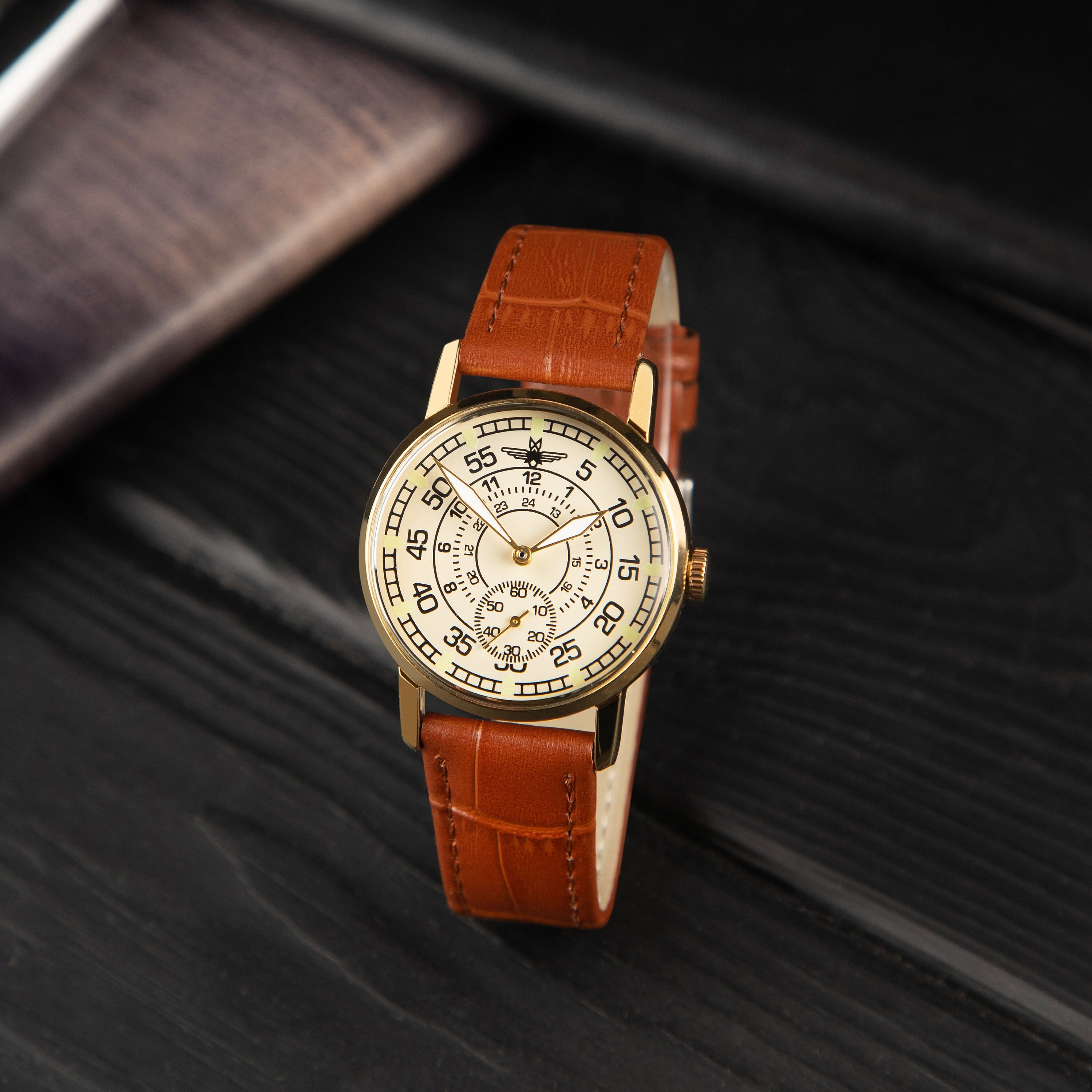 Vintage Pilot Watch Etsy Canada