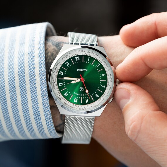 24 hours watch raketa - Gem